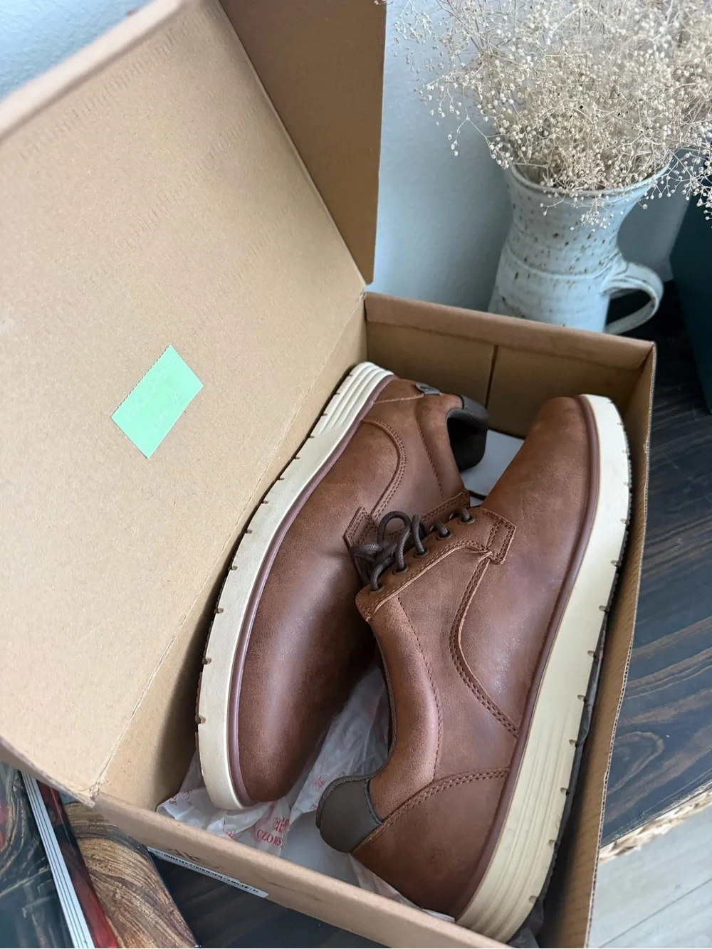 Leather Brown Men's Chukka Boots — Classic Casual Lace-Up